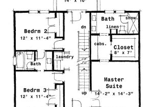 Colonial Homes Floor Plans Plan 44045td Center Hall Colonial House Plan Narrow Lot
