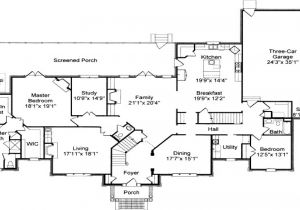 Colonial Style Homes Floor Plans Colonial House Floor Plans Traditional Colonial House