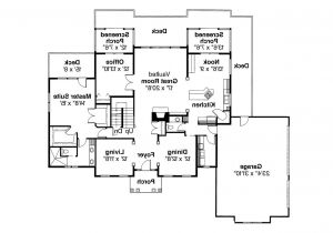 Colonial Style Homes Floor Plans Colonial House Plans with Portico