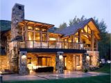 Colorado Home Plans Walkout Basement House Plans for A Rustic Exterior with A