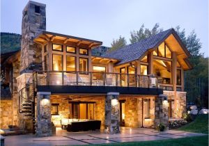 Colorado Home Plans Walkout Basement House Plans for A Rustic Exterior with A