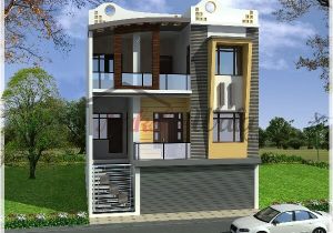 Commercial Home Plans Residential Cum Commercial Elevation 3d Front View Design