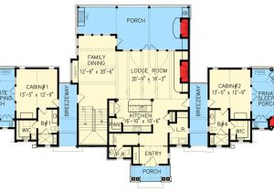 Compound Home Plans Family Compound or Couples Retreat 15870ge