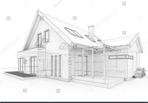 Computer Generated House Plans Computer Generated Transparent House Design Visualization