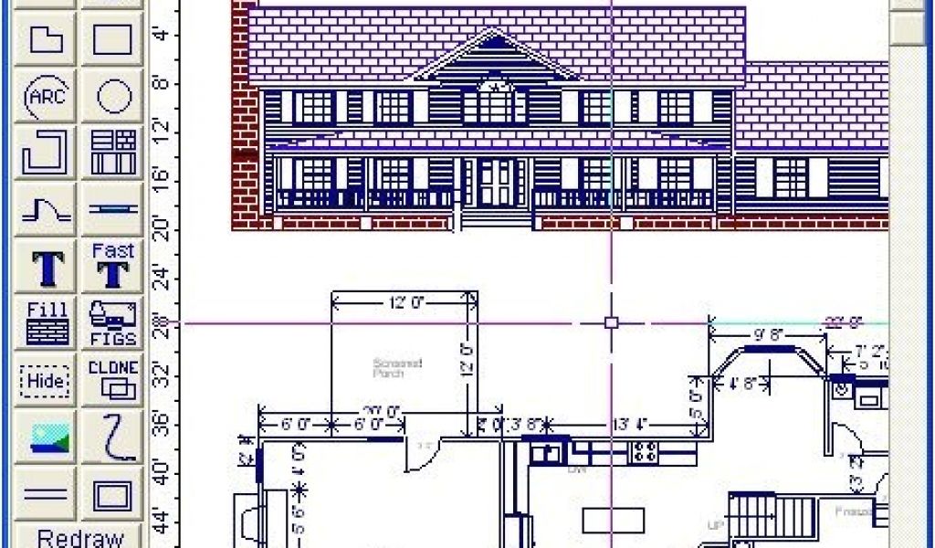 Computer Program to Draw House Plans Home Plan Pro Home Drawing