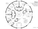 Concrete Dome Home Plan Floor Plan Dl 6003 Monolithic Dome Institute