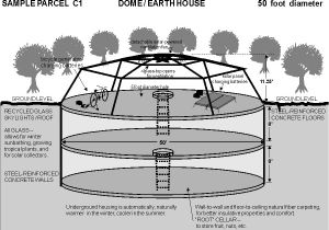 Concrete Dome Home Plan Home Ideas