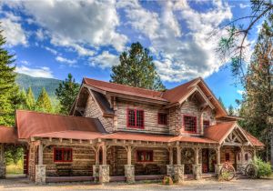 Concrete Log Home Plans Arlee Montana Residence Everlog Systems Concrete Log Home Plans Arlee Montana Residence Everlog Systems