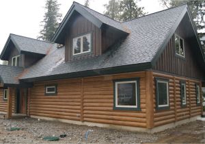 Concrete Log Home Plans Bull Lake Montana Cabin Everlog Systems Concrete Log Home Plans Bull Lake Montana Cabin Everlog Systems