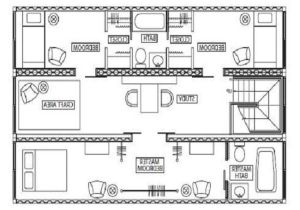 Container Homes Plans Blueprints Shipping Container Architecture Plans Container House Design