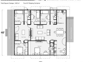 Container Homes Plans Blueprints Shipping Container Home Plans Midcityeast