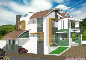 Contemporary Hillside Home Plans Contemporary Hillside House Kerala Home Design and Floor