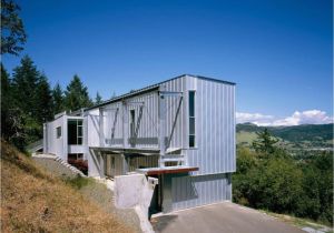 Contemporary Hillside Home Plans Modern House Design On Hillside