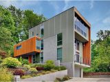 Contemporary Hillside House Plans Modern Hillside Home In Seattle Crane Residence