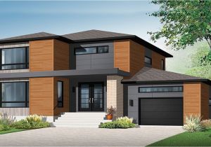 Contemporary Home Plan 2 Story House Plans Contemporary Modern House Plan