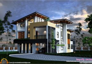 Contemporary Home Plans and Designs Kerala Contemporary House Kerala Home Design and Floor Plans