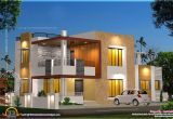 Contemporary Home Plans Floor Plan and Elevation Of Modern House Kerala Home