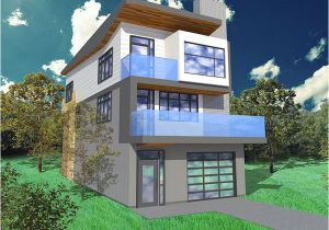 Contemporary Home Plans for Narrow Lots Modern House Plans for Narrow Lots Cottage House Plans