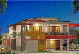 Contemporary Home Plans Free Modern 4 Bhk House Plan In 2800 Sq Feet Kerala Home