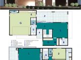 Contemporary Homes Floor Plans Ultra Modern Live Work House Plan 61custom