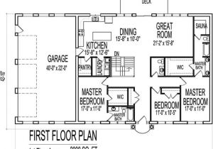 Contemporary House Plans Under 2000 Sq Ft Contemporary Ranch Home Plan 2000 Sq Ft