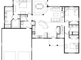 Contemporary Open Floor Plan House Designs Best Open Floor House Plans Cottage House Plans