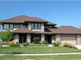 Contemporary Prairie Style Home Plans Contemporary Craftsman Prairie Style southwest House Plan