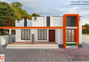Contemporary Style Home Plans In Kerala 850 Sqft Budget Contemporary Style Home Design Kerala