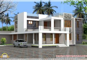 Contemporary Style Home Plans In Kerala Home Design Contemporary Kerala Villa Design and Plan