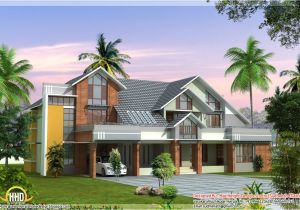 Contemporary Style Home Plans In Kerala Home Design Kerala Home Design Architecture House Plans