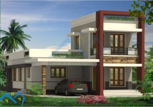 Contemporary Style Home Plans In Kerala Home Design Low Budget Modern Villas Elevations Home