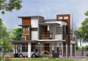 Contemporary Style Home Plans In Kerala Home Design Low Cost Contemporary House Kerala Home