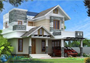 Contemporary Style Home Plans In Kerala Modern Kerala Style House Design with 4 Bhk