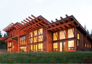 Contemporary Timber Frame Home Plans Mountain Modern A Contemporary Timber Home
