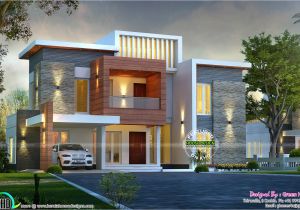 Contempory House Plans Awesome Contemporary Style 2750 Sq Ft Home Kerala Home