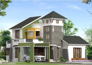 Cool Homes Plans Unique 2220 Sq Feet Villa Elevation Kerala Home Design