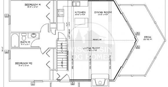 Copper Creek Homes Floor Plans Copper Creek Log Home Floor Plan by Wisconsin Log Homes