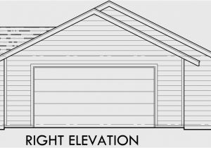 Corner Lot House Plans with Side Load Garage Single Level House Plans Corner Lot House Plans