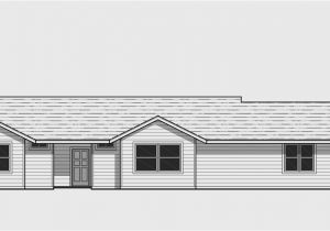 Corner Lot House Plans with Side Load Garage Single Level House Plans Corner Lot House Plans