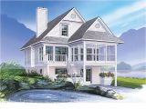 Costal Home Plans Coastal House Plans Narrow Lots Waterfront Home Plans