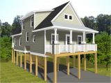 Costal House Plans Tiny House Plans On Pilings