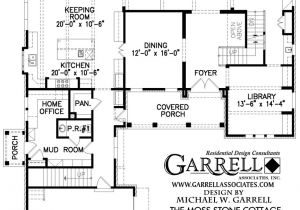 Cottage Home Floor Plans Moss Stone Cottage House Plan House Plans by Garrell