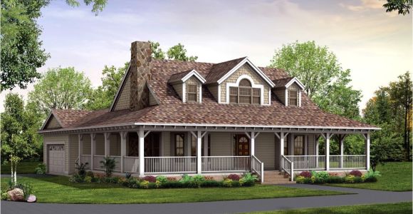 Country and Farmhouse Home Plans Country Farmhouse Plans with Wrap Around Porch