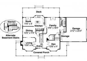 Country Home Floor Plan Country House Plans Cimarron 10 208 associated Designs