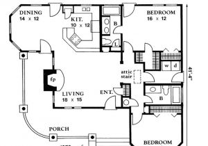 Country Home Floor Plan Traditional House Plan First Floor 095d 0005 From