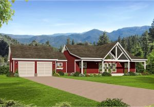 Country Home Plans with Walkout Basement 2 Bed Country Ranch Home Plan with Walkout Basement