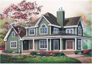 Country Home Plans with Wrap Around Porches Manning Country Farmhouse Plan 032d 0599 House Plans and