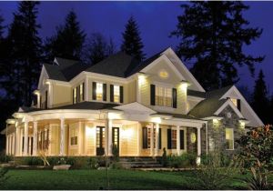 Country Style Home Plans with Wrap Around Porches Spacious Modern Farmhouse Style Home with Large