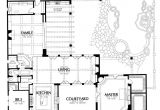 Courtyard Home Floor Plan Courtyard Wow This Floor Plan Rocks House Plans
