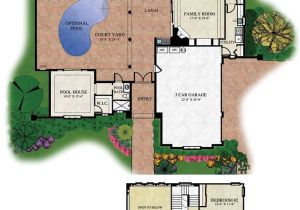 Courtyard Pool Home Plans Courtyard Floorplans Floor Plans and Renderings C Abd